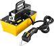 Vevor 10,000psi Air Hydraulic Pump, 0.61 Gal Reservoir, Npt 3/8 In Oil Yellow