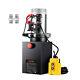 Vevor 10 Quart Double Acting Hydraulic Pump 12v For Dump Trailer Folklift 2.1hp