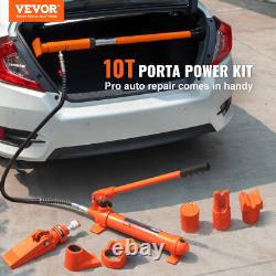 VEVOR 10 Ton Hydraulic Jack Air Pump Lift Ram Body Frame Porta Power Repair Kits
