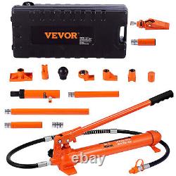 VEVOR 10 Ton Hydraulic Porta Power Jack Air Pump Lift Ram Body Frame Repair Kits