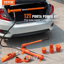 VEVOR 12 Ton Hydraulic Jack Air Pump Lift Ram Body Frame Porta Power Repair Kits