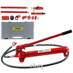 VEVOR 12 Ton Hydraulic Jack Air Pump Lift Ram Body Frame Porta Power Repair Kits