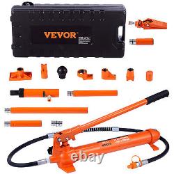 VEVOR 12 Ton Hydraulic Porta Power Jack Air Pump Lift Ram Body Frame Repair Kits