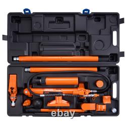 VEVOR 12 Ton Porta Power Hydraulic Jack Air Pump Lift Ram Body Frame Repair Kits