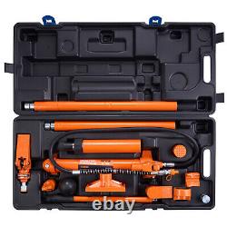 VEVOR 12 Ton Porta Power Hydraulic Jack Air Pump Lift Ram Body Frame Repair Kits