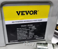 VEVOR 2510A Air Hydraulic Pump 10000 PSI Quick Power Air Hydraulic Foot Pump