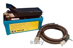 VEVOR 2510A Auto Repair Foot Operated Air Powered Hydraulic Pump 10k PSI with Hose