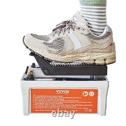 VEVOR 6.6FT Air Hydraulic Pump Foot Operated Pump 10,000PSI 98in³ Auto Body Shop