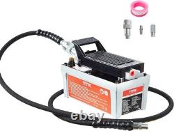 VEVOR Air Hydraulic Pump, 10,000 PSI 1/2 Gal Reservoir, NPT 3/8 Oil Outlet, NPT