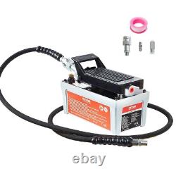 VEVOR Air Hydraulic Pump, 10,000 PSI 1/2 Gal Reservoir, NPT 3/8 Oil Outlet, NPT