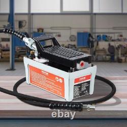 VEVOR Air Hydraulic Pump, 10,000 PSI 1/2 Gal Reservoir, NPT 3/8 Oil Outlet, NPT