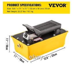 VEVOR Air Hydraulic Pump, 10,000 PSI Hydraulic Foot Pump NEW