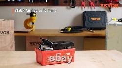 VEVOR Air Hydraulic Pump Foot Operated Pump 10,000PSI 98in³ 6.6FT Auto Body Shop