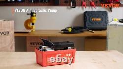 VEVOR Air Hydraulic Pump Foot Operated Pump 10,000PSI 98in 6.6FT Auto Body Shop