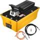 Vevor Air Hydraulic Pump Hydraulic Foot Pump 10,000 Psi With Hose And Spray Gun