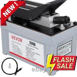 VEVOR Air Powered Hydraulic Pump 10,000 PSI Quick Power Air Foot Pedal Pump