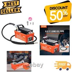 Versatile 10,000 PSI Hydraulic Air Pump with Non-Slip Foot Design & Oil Supply Versatile 10,000 PSI Hydraulic Air Pump with Non-Slip Foot Design & Oil Supply