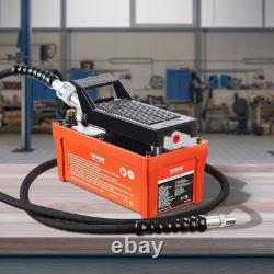 Versatile 10,000 PSI Hydraulic Air Pump with Non-Slip Foot Design & Oil Supply