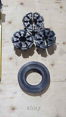 WEATHERHEAD T-462 HYDRAULIC HOSE CRIMPER with Air Pump used Machine T462 / T466