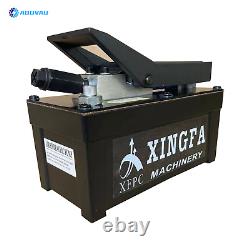 XFPC Air Hydraulic Foot Pump 1.7L 10,000 PSI, Black 3/8 NPT