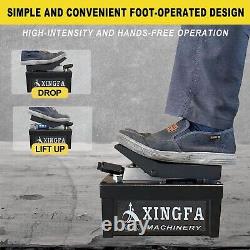 XFPC Air Hydraulic Pump 10,000 PSI, 3L Foot Actuated Hydraulic Pump Air Treadle