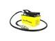 Yellow Air Hydraulic Pump 10,000 Psi 1.7l Reservoir, Npt 3/8 Oil Outlet, 2x6.5