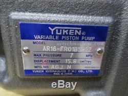 Yuken Hydraulic Piston Pump AR16-FR01BS-22 comparable with Daikin V15AIR-95